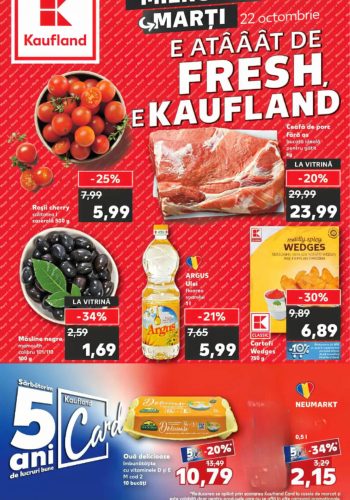 Catalog Kaufland 16 octombrie - 22 octombrie 2024