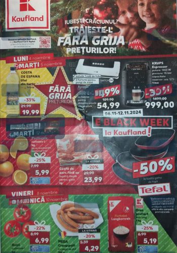 Catalog Kaufland 6 noiembrie - 12 noiembrie 2024