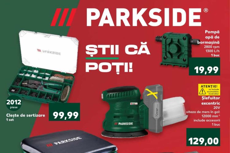 Oferte Kaufland Scule Parkside 30 octombrie - 5 noiembrie 2024