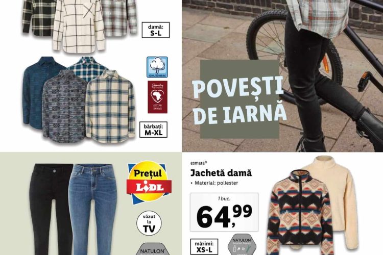 Oferte Lidl Livergy esmara din 27 decembrie 2024